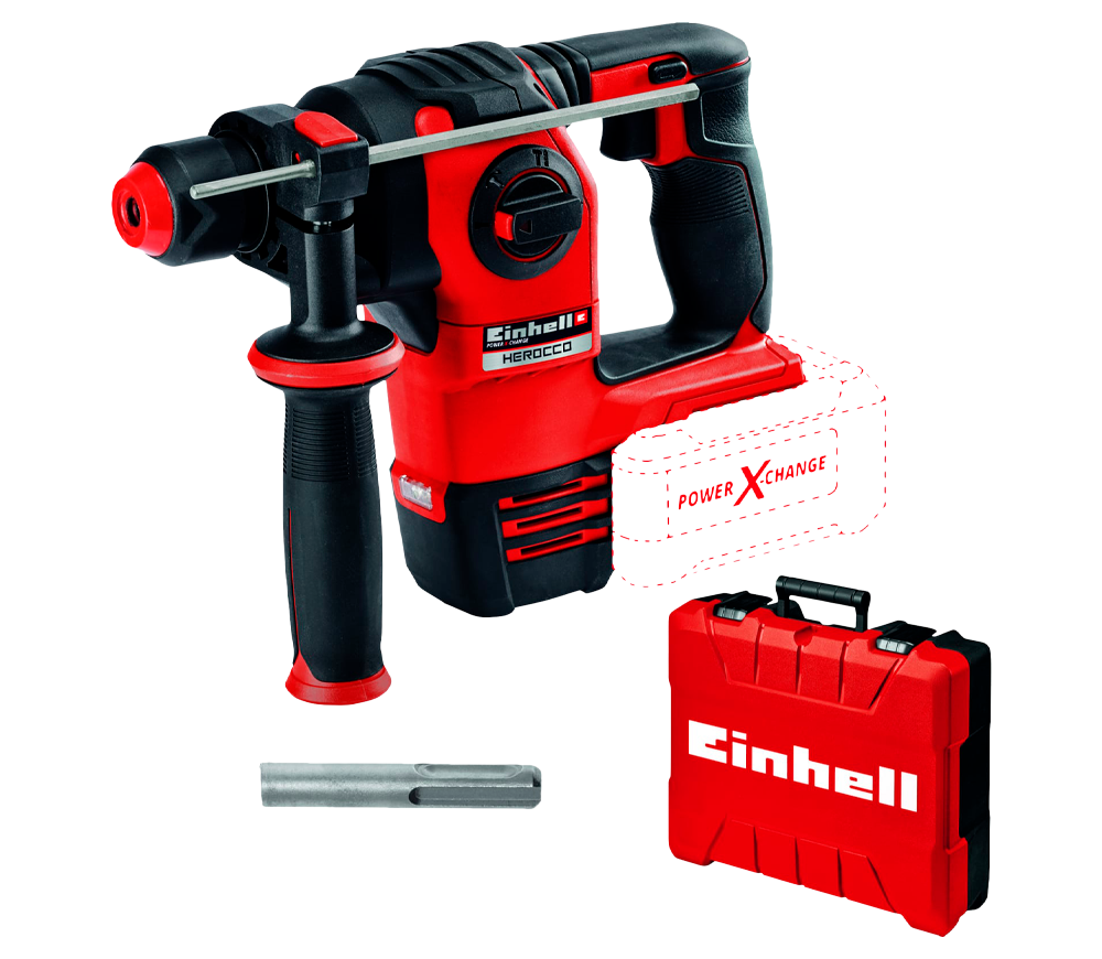 Ciocan rotopercutor cu acumulator (fără baterii) EINHELL HEROCCO XPWR SOLO 18 2.2J 18V