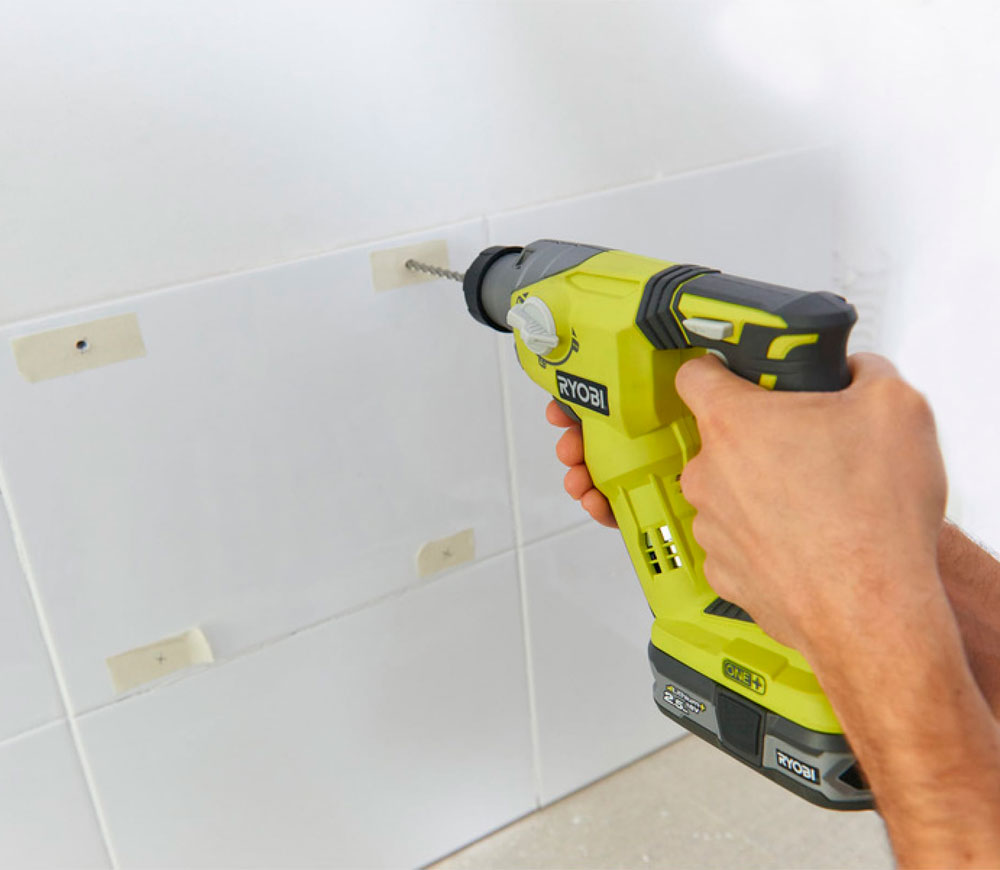 Ciocan rotopercutor cu acumulator (fără baterii) RYOBI R18SDS-0 1.3J 18V-8