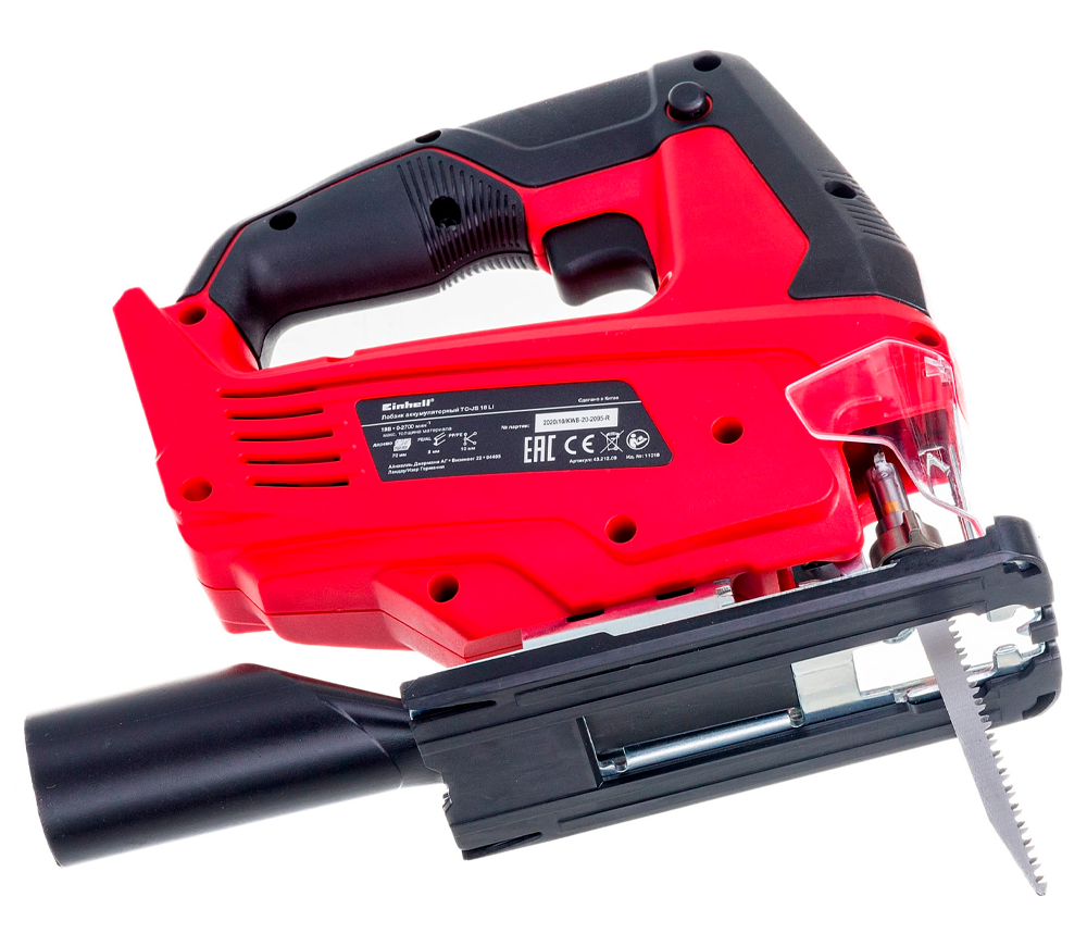 Fierăstrău pendular cu acumulator (fără baterii) EINHELL TC-JS 18 Li XPWR SOLO 18V-5