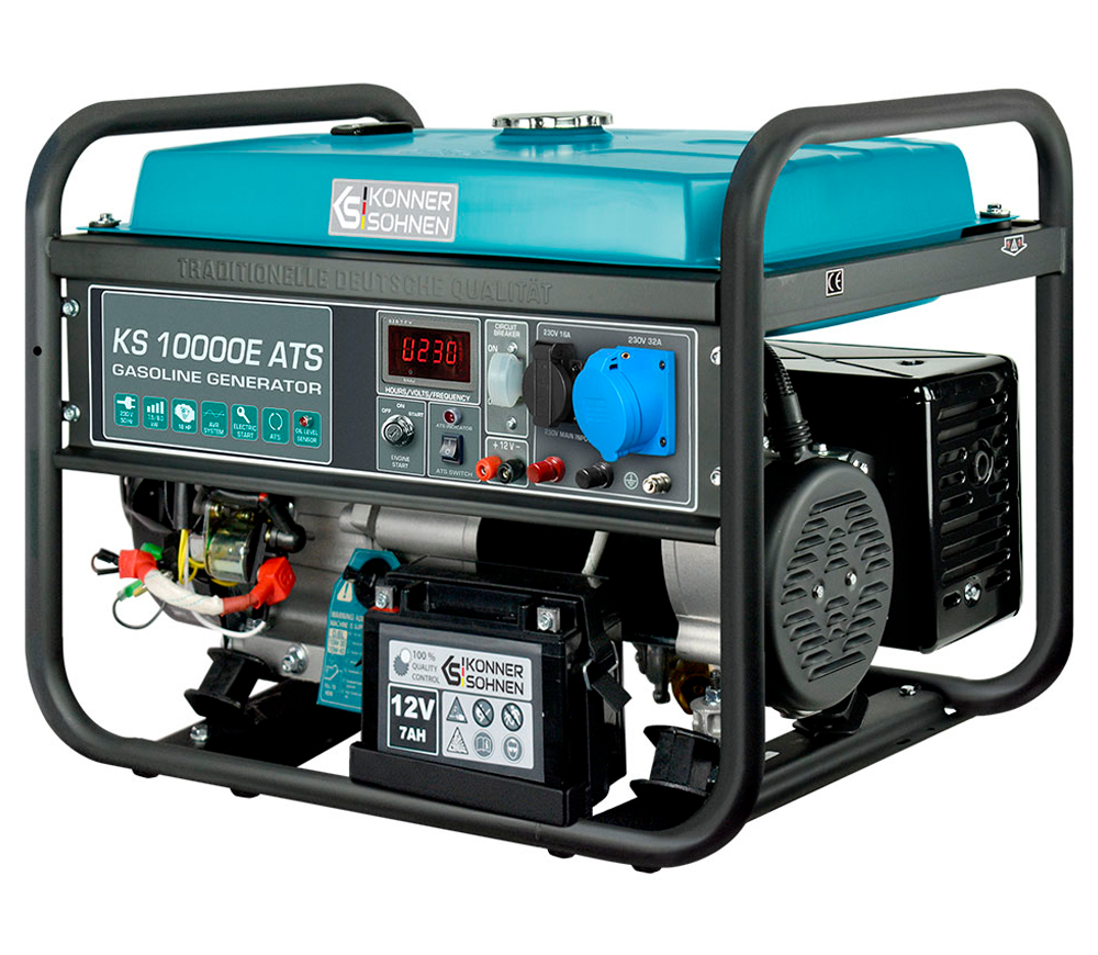 Generator electric Könner&Söhnen KS 10000E ATS 8kw Benzină AVR-5