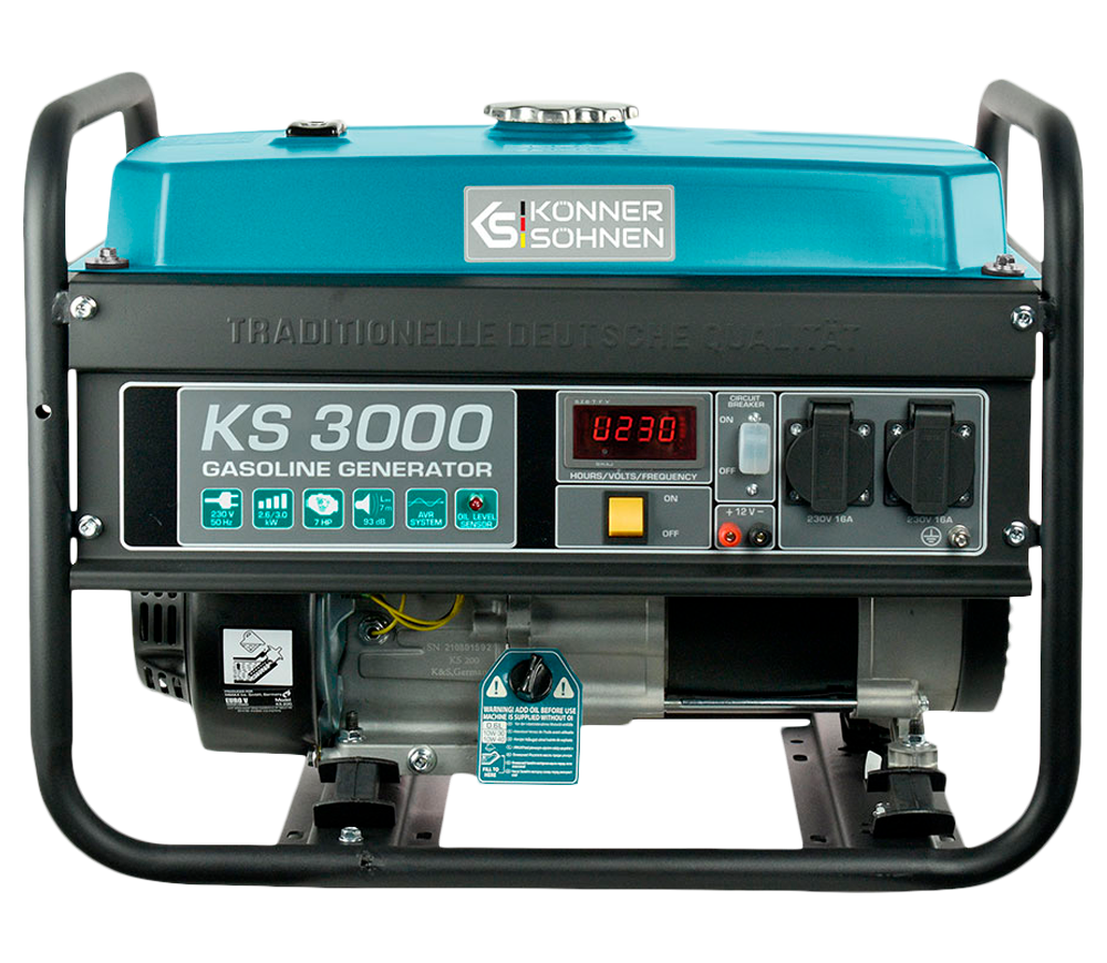 Generator electric Könner&Söhnen KS 3000 3kw Benzină AVR