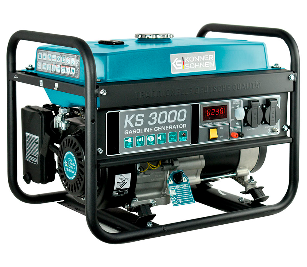 Generator electric Könner&Söhnen KS 3000 3kw Benzină AVR-2