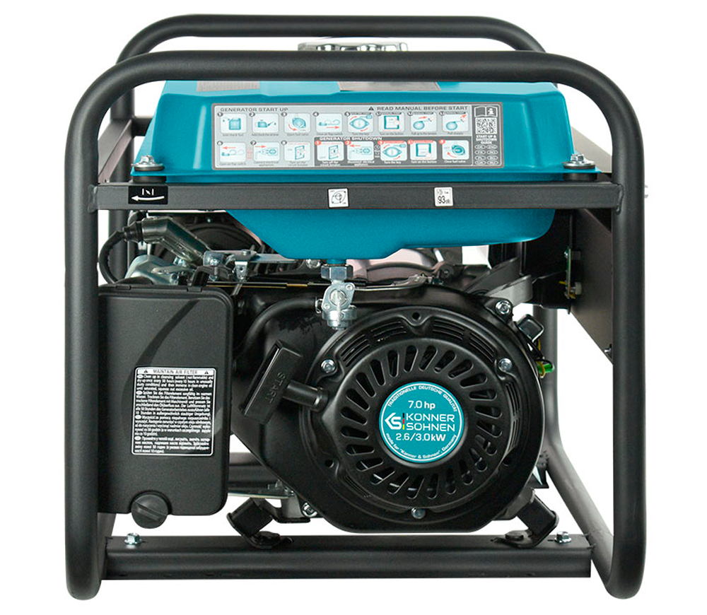 Generator electric Könner&Söhnen KS 3000 3kw Benzină AVR-6