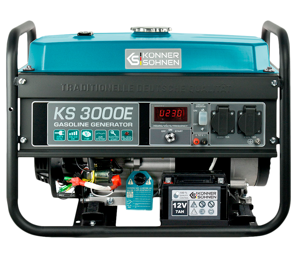 Generator electric Könner&Söhnen KS 3000E 3kw Benzină AVR