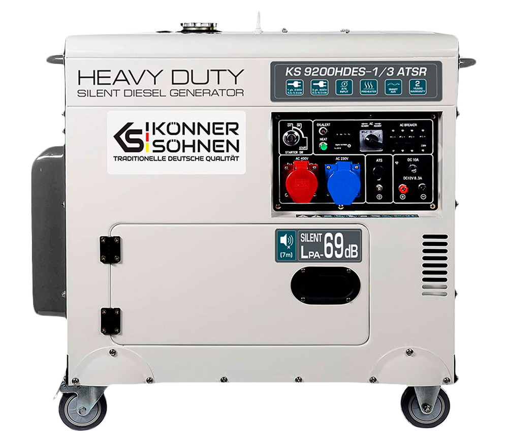 Generator electric Könner&Söhnen KS 9200HDES-1/3 ATSR 7.5kw Motorină AVR
