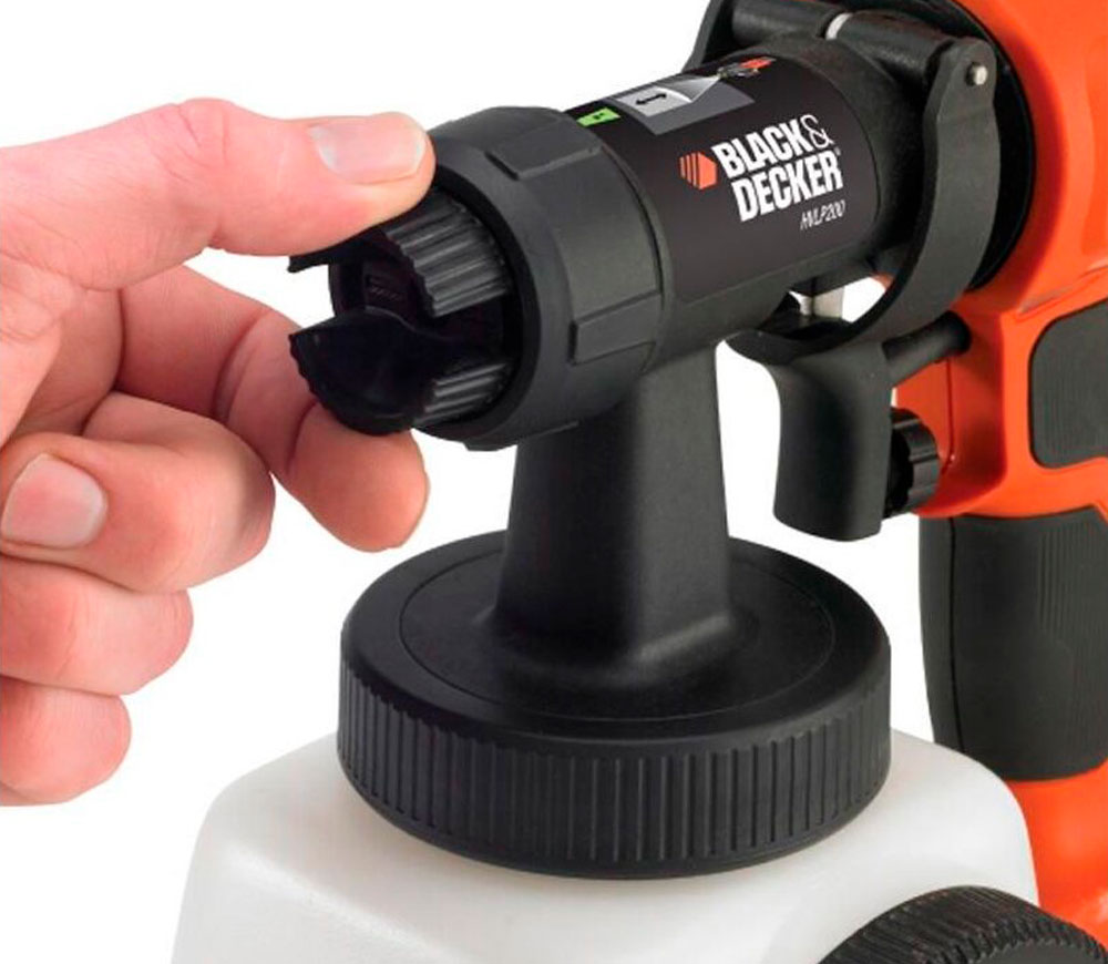 Aparat de vopsit BLACK&DECKER HVLP200 400w-6
