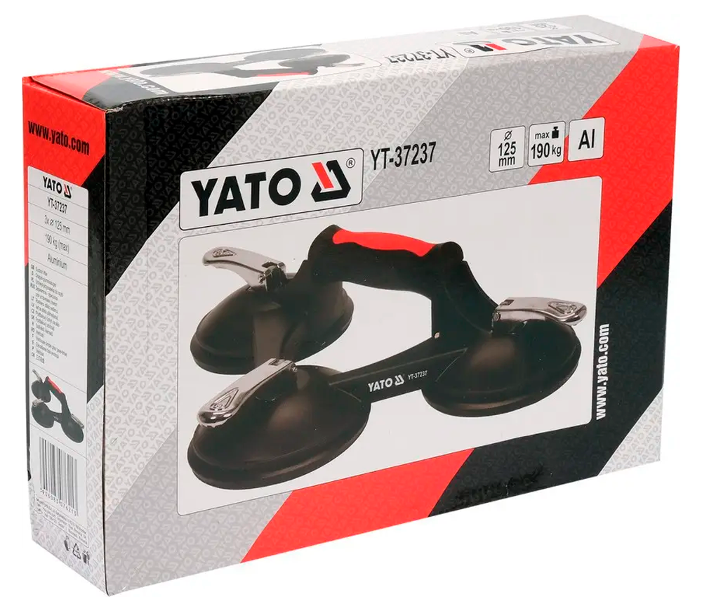 Ventuză cu vid YATO YT37237 125mm 190kg-3