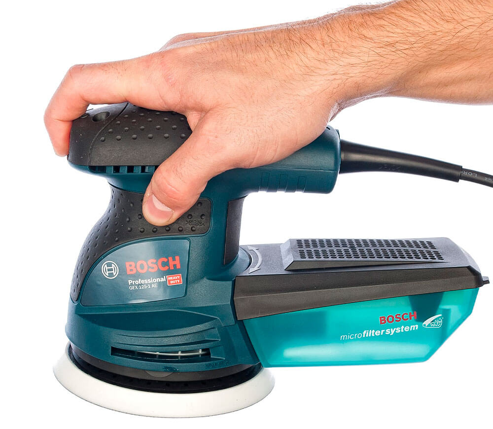 Mașină de șlefuit excentrică BOSCH GEX125-1AE 250w 125mm-7