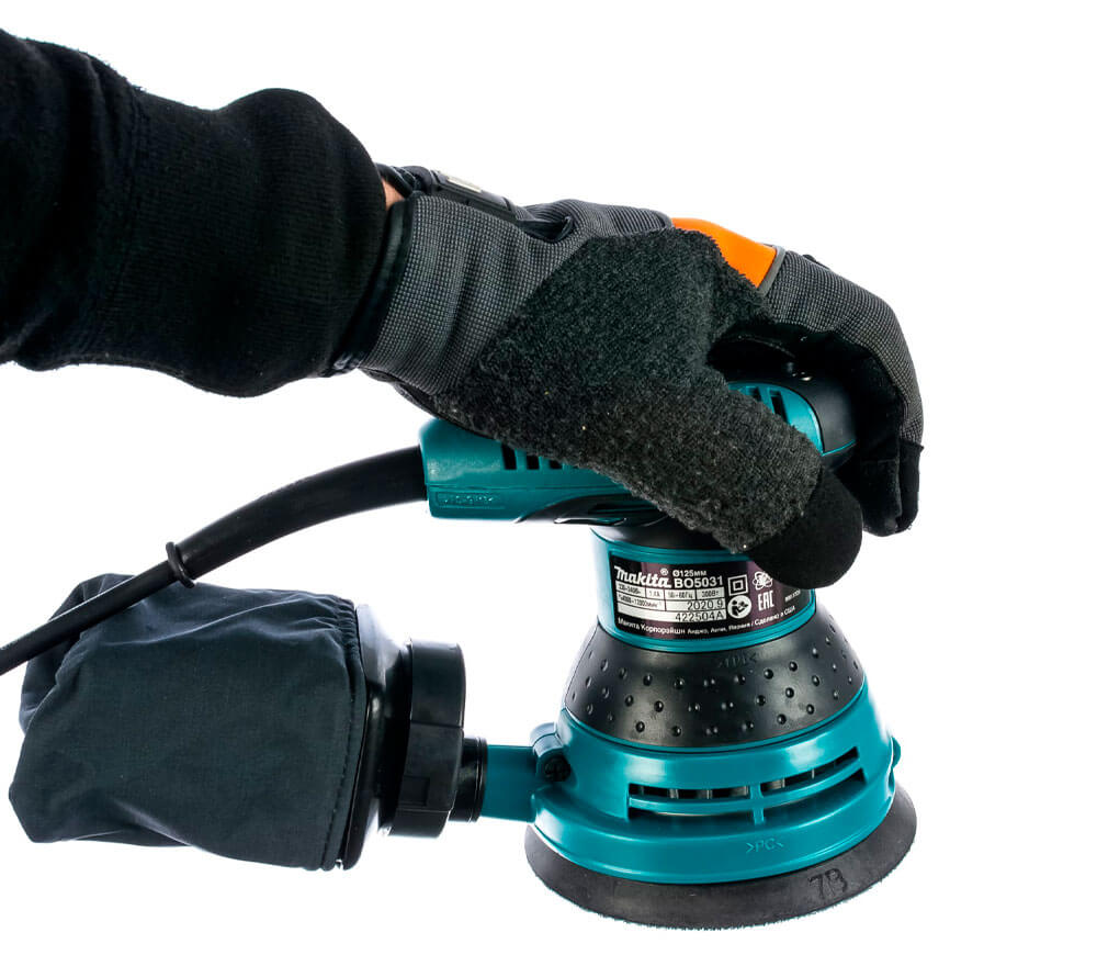 Шлифмашина эксцентриковая MAKITA BO5031 300вт 125мм-4