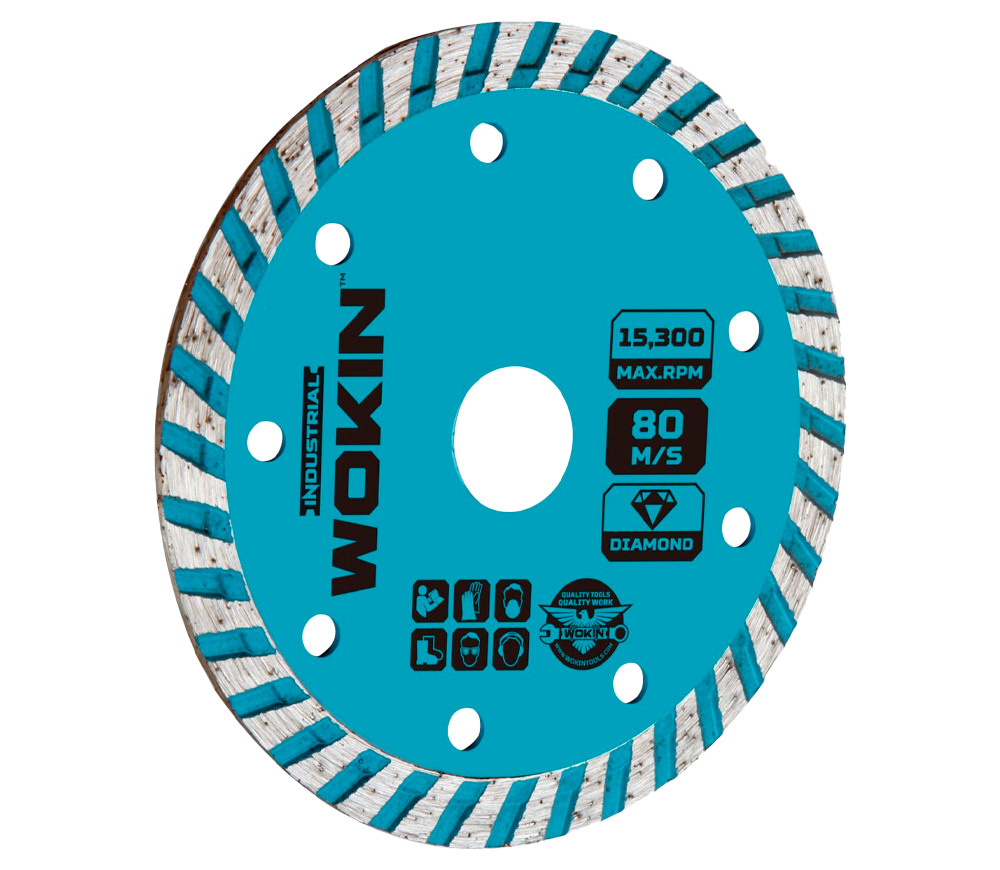 Disc de tăiat cu diamant WOKIN 763423 230mm turbo
