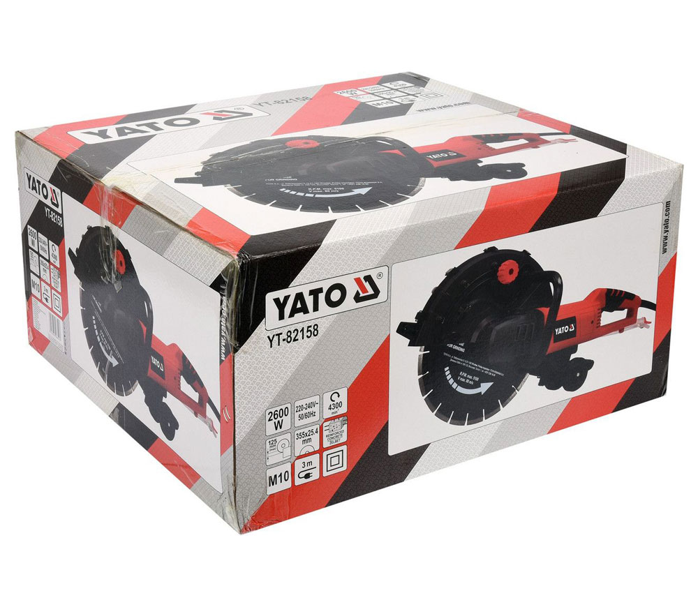 Бетонорез YATO YT82158 355мм 73.6см3-5