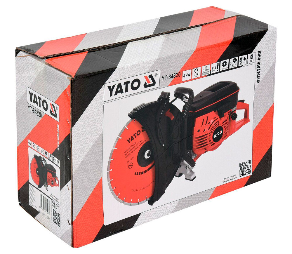 Бензорез YATO YT84820 400мм 93.6см3-4