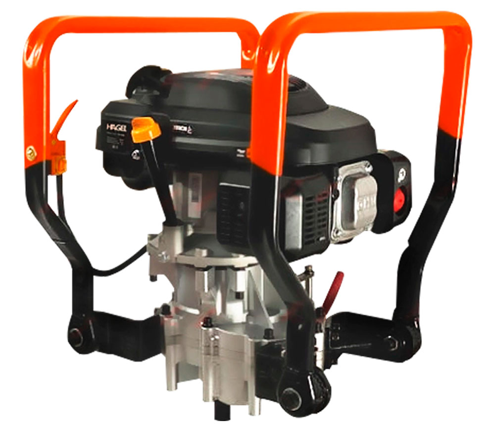 Мотобур бензиновый HAGEL HY-GD990-R 300мм 196см3-2