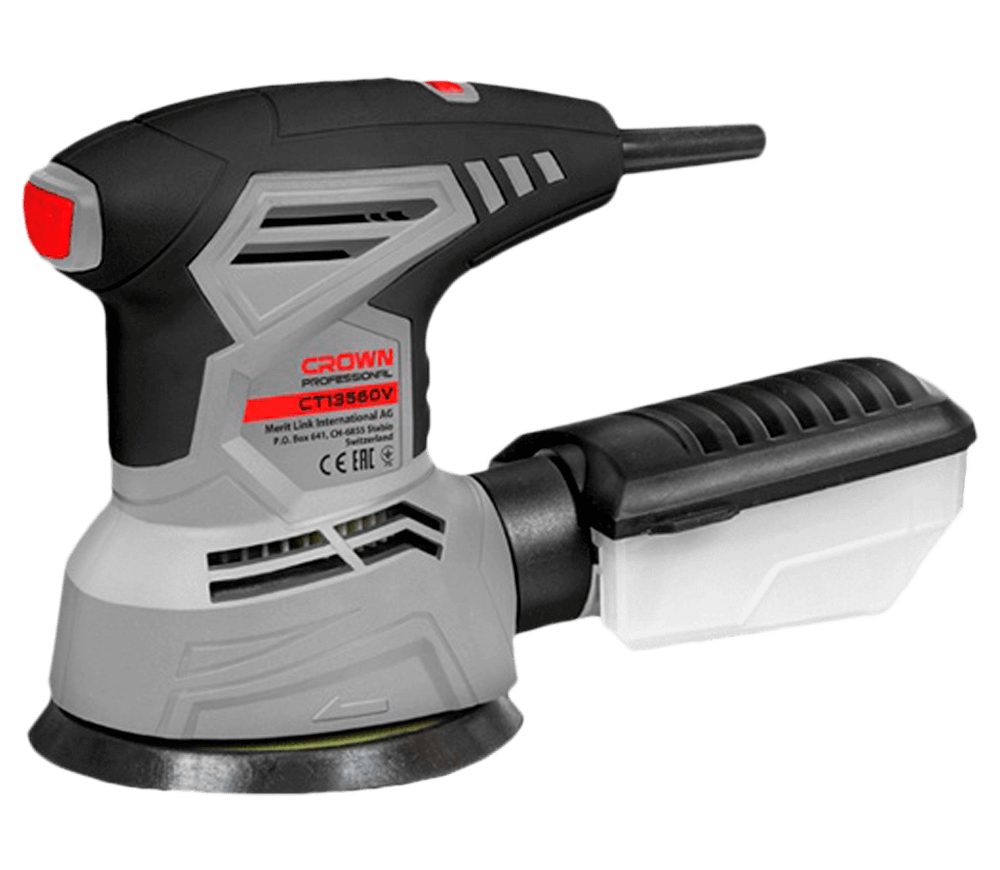 Mașină de șlefuit excentrică CROWN CT13560V 300w 125mm