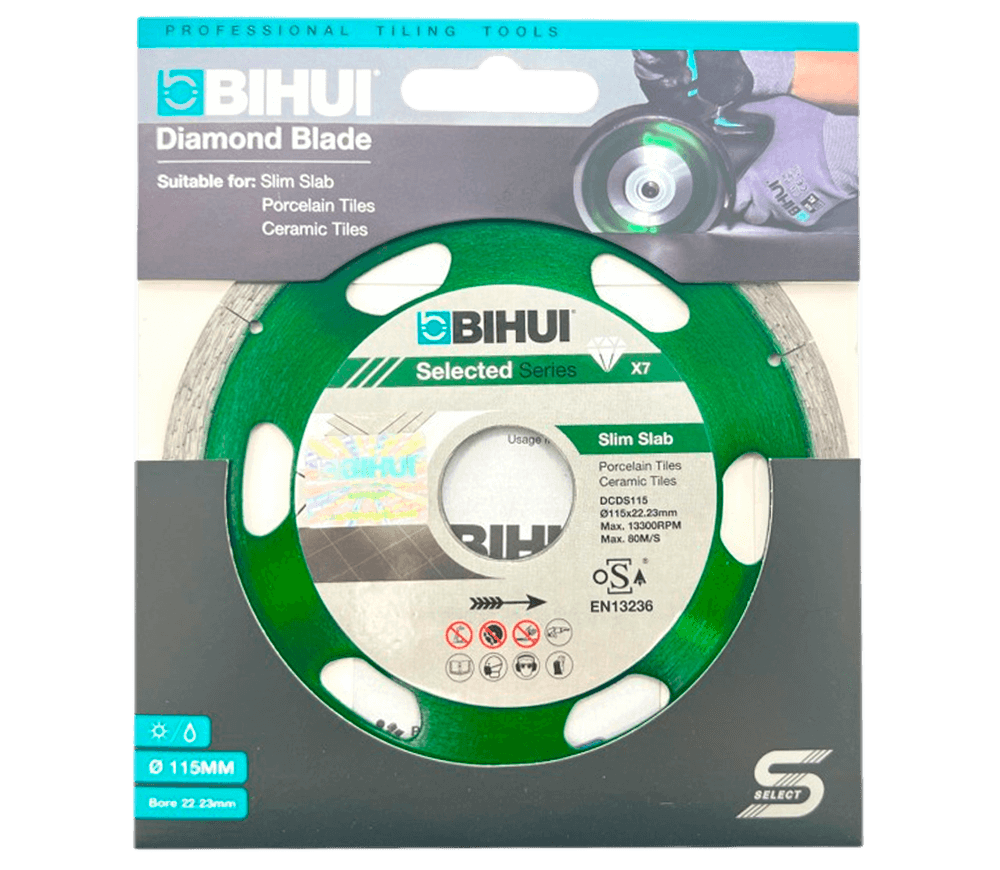 Disc de tăiat cu diamant B-SLIM BIHUI DCDS115 115mm segmentat