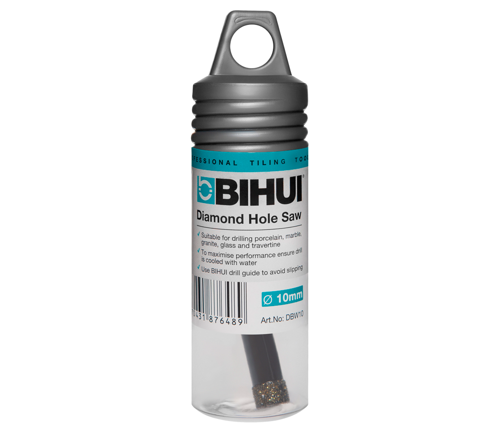 Carota diamantata pentru placi de gresie BIHUI DBW10 10mm