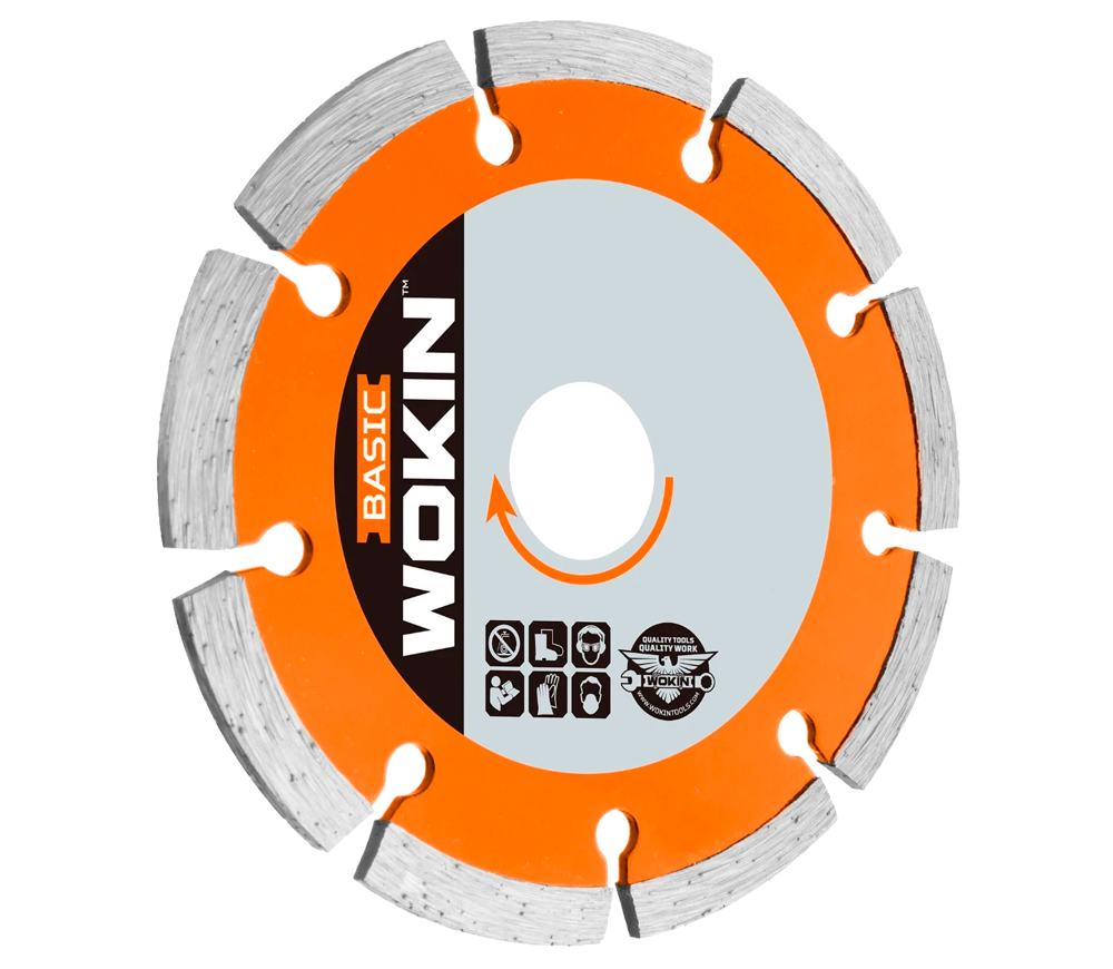Disc de tăiat cu diamant WOKIN 763118 180mm segmentat