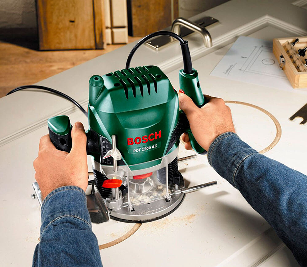 Mașină de frezat BOSCH POF1200AE 1200w-12