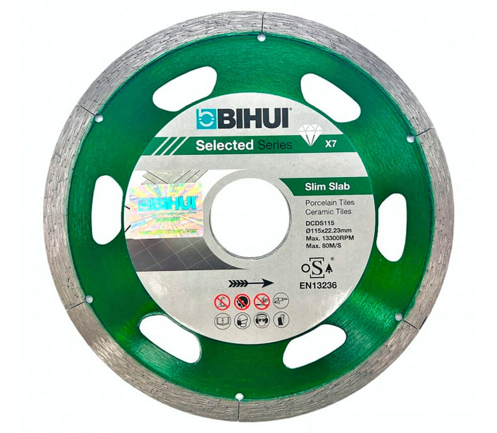 Алмазный отрезной диск B-SLIM BIHUI DCDS115 115мм сегментированный-2