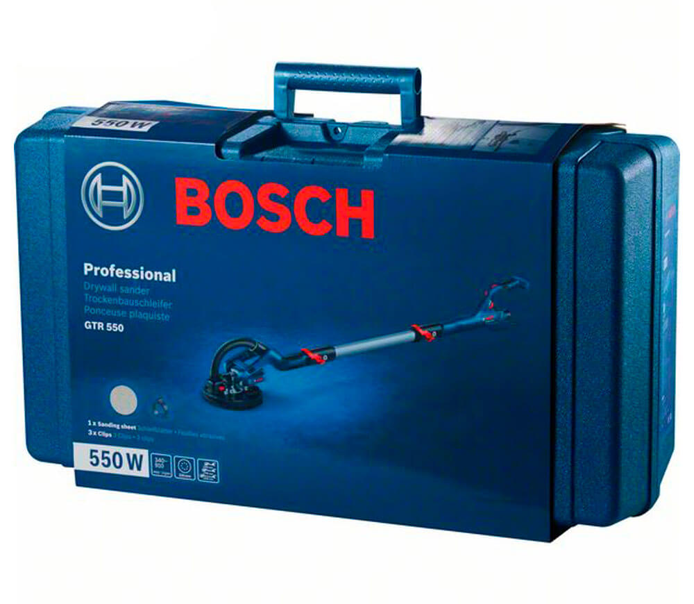 Mașină de șlefuit pereți extensibilă BOSCH GTR 550 550w 215mm-11