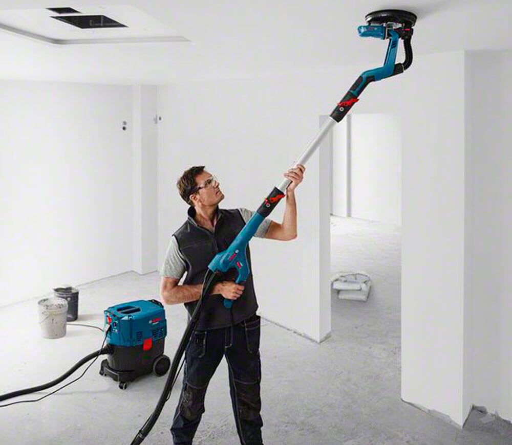 Mașină de șlefuit pereți extensibilă BOSCH GTR 550 550w 215mm-7