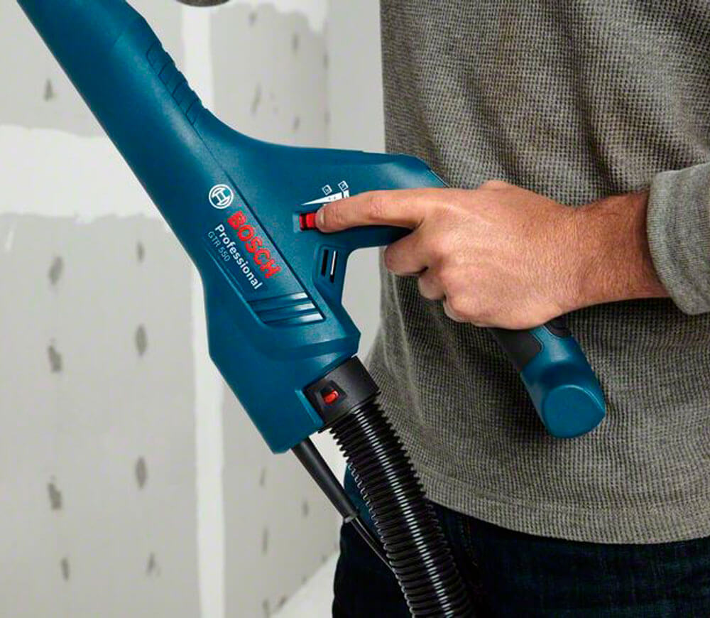 Mașină de șlefuit pereți extensibilă BOSCH GTR 550 550w 215mm-6