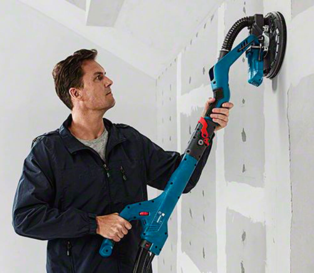 Mașină de șlefuit pereți extensibilă BOSCH GTR 550 550w 215mm-9