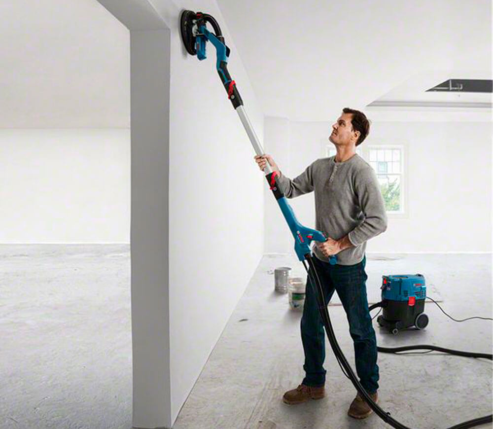 Mașină de șlefuit pereți extensibilă BOSCH GTR 550 550w 215mm-10