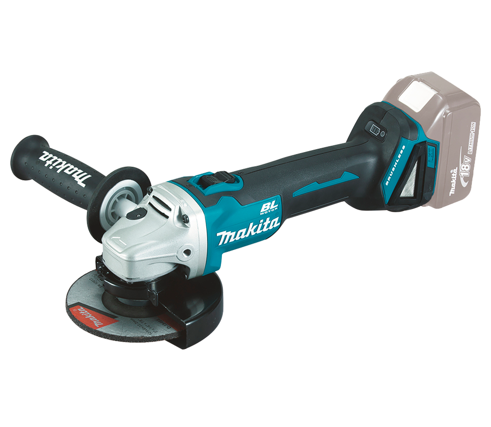 Polizor unghiular cu acumulator (fără baterii) MAKITA DGA506Z 125mm 18V