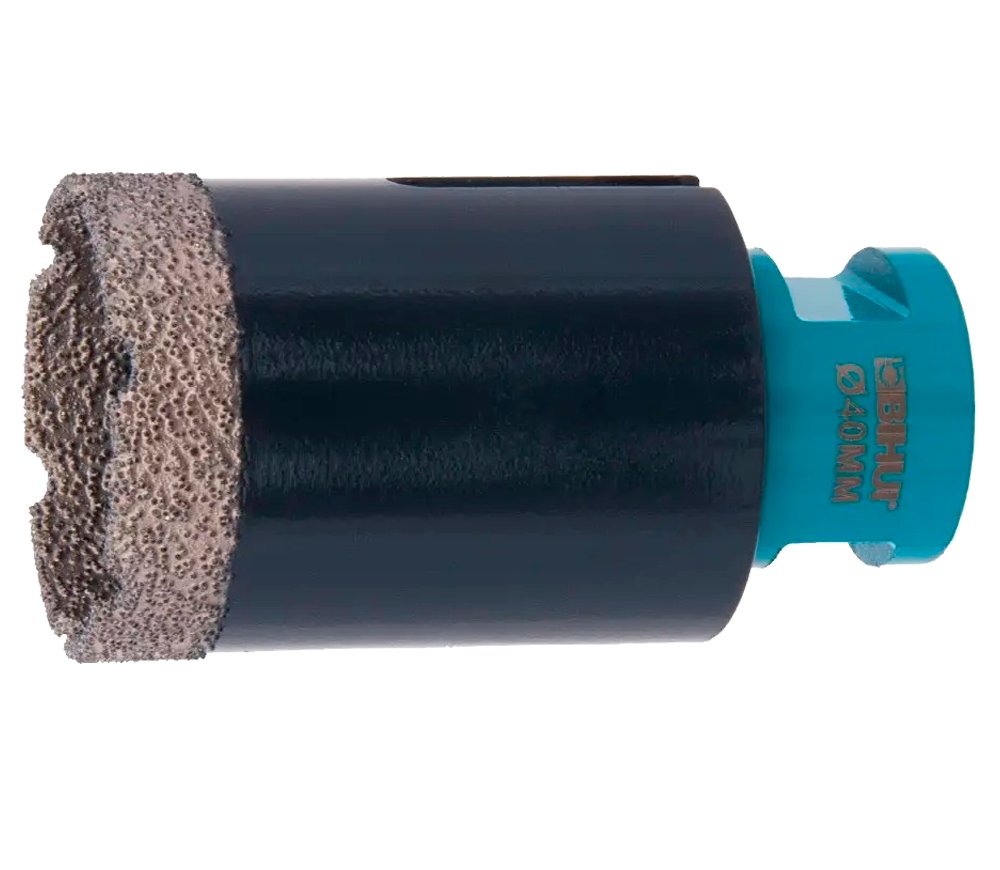 Carota diamantata pentru placi de gresie BIHUI DBDF40 40mm M14-3