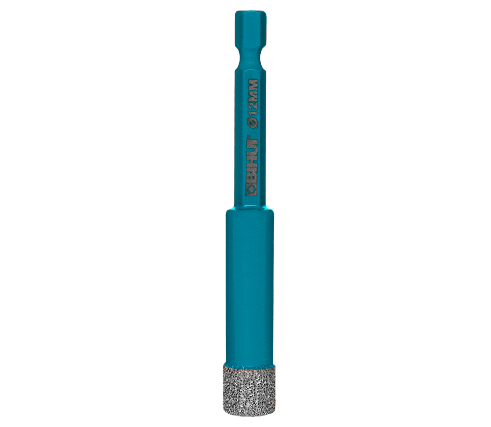 Carota diamantata pentru placi de gresie BIHUI DBDQ12 12mm-2