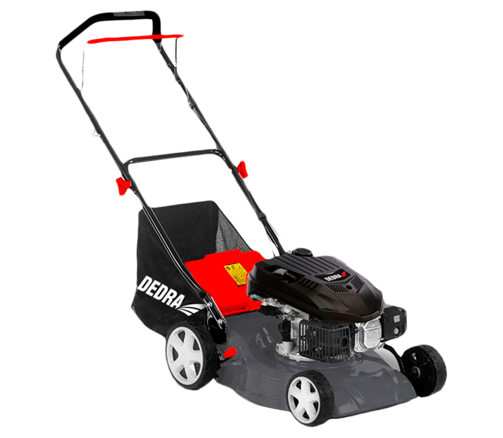 Mașină de tuns gazonul cu benzină DEDRA DED8720-43CP 430mm 3.7cp