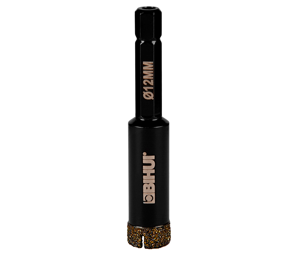 Carota diamantata pentru placi de gresie BIHUI DBW12 12mm-2