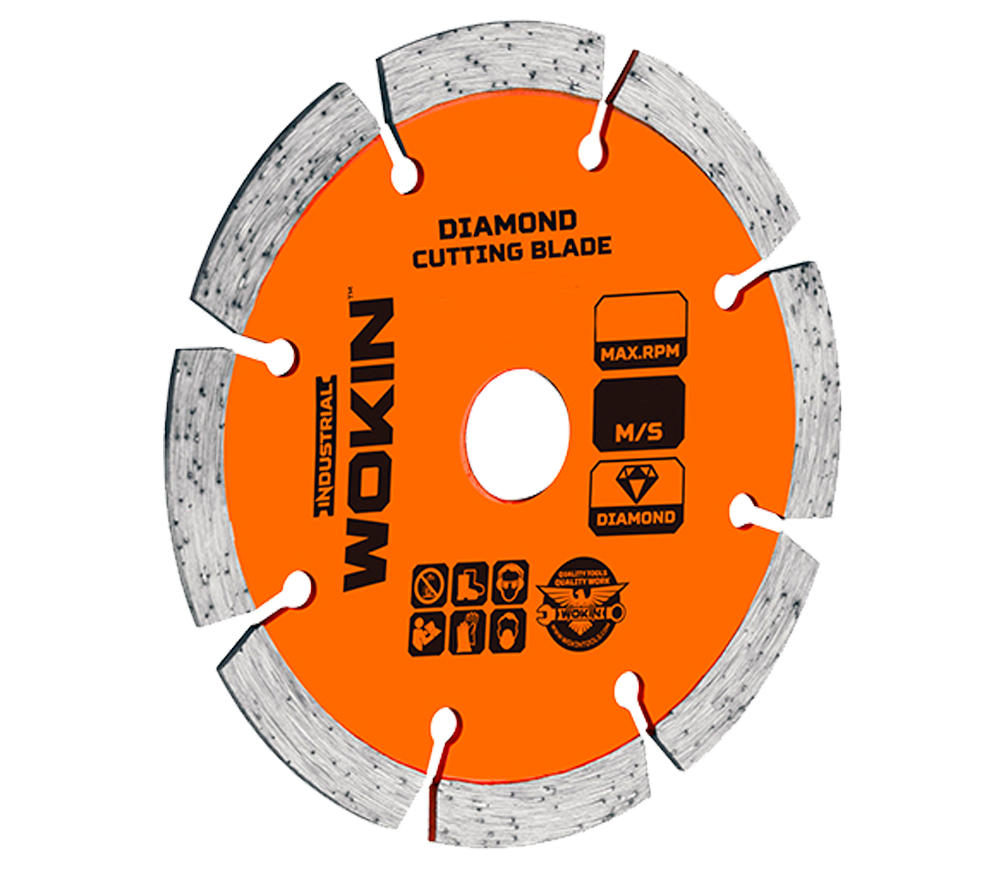Disc de tăiat cu diamant WOKIN 763018 180mm segmentat