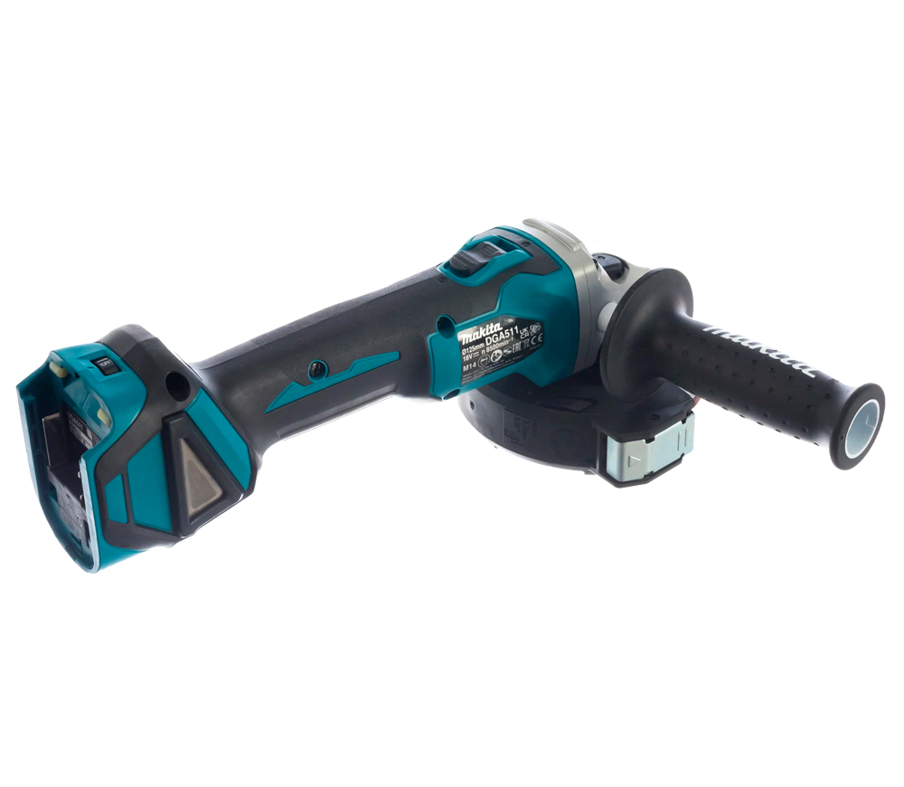 Polizor unghiular cu acumulator (fără baterii) MAKITA DGA511Z 125mm 18V-4