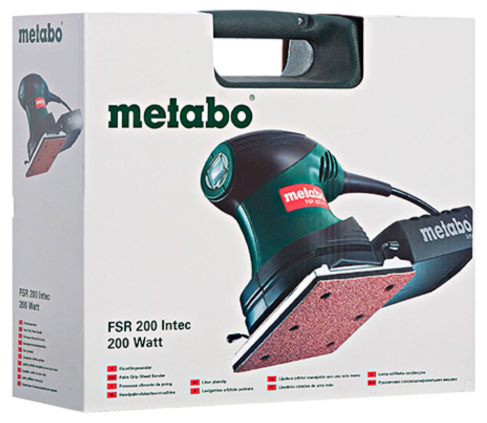 Mașină de șlefuit cu vibrații METABO FSR200Intec 200w-7