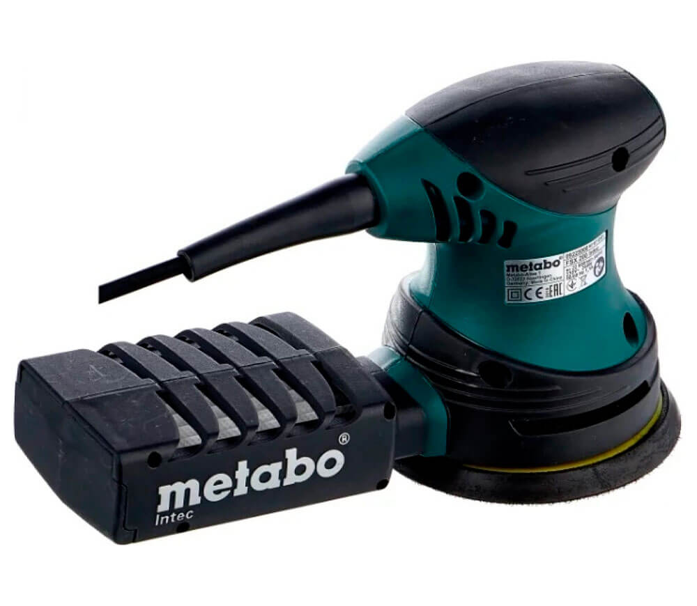 Шлифмашина эксцентриковая METABO FSX 200 Intec 240вт 125мм-3