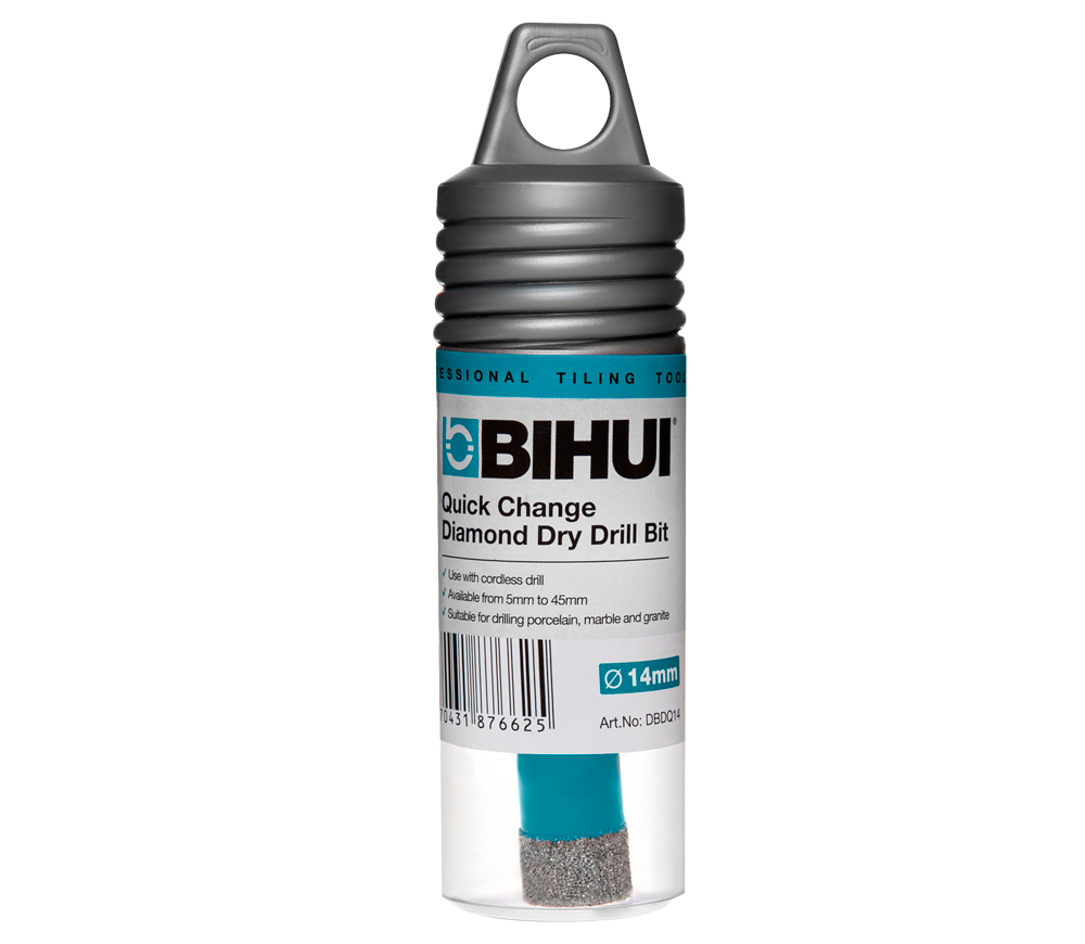 Carota diamantata pentru placi de gresie BIHUI DBDQ14 14mm