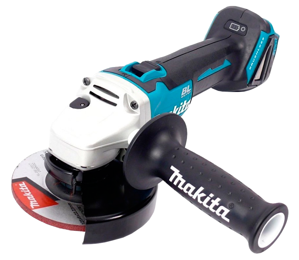 Угловая шлифмашина аккумуляторная (без аккумуляторов) MAKITA DGA456Z 115мм 18В-3