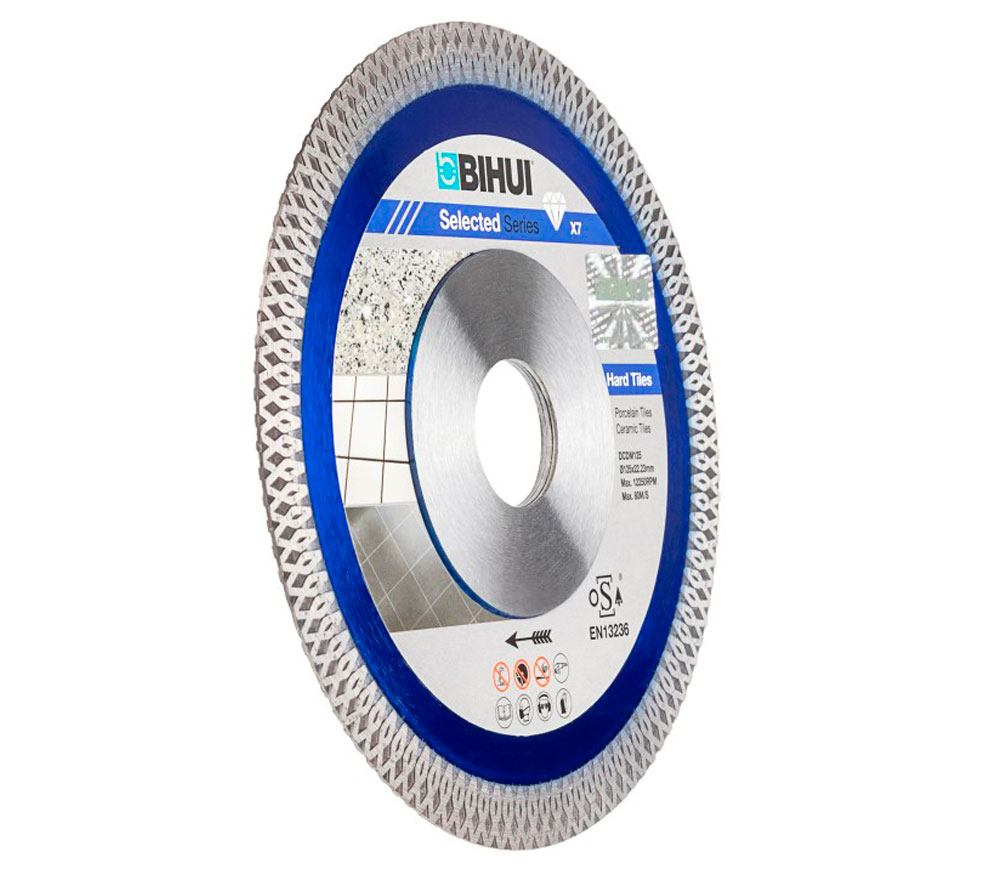 Алмазный отрезной диск B-SPEEDY BIHUI DCDM125 125мм турбо-4