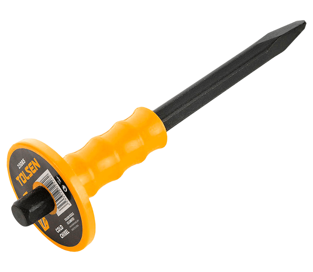 Daltă ascuțită cu protector Tolsen 25082 250mm