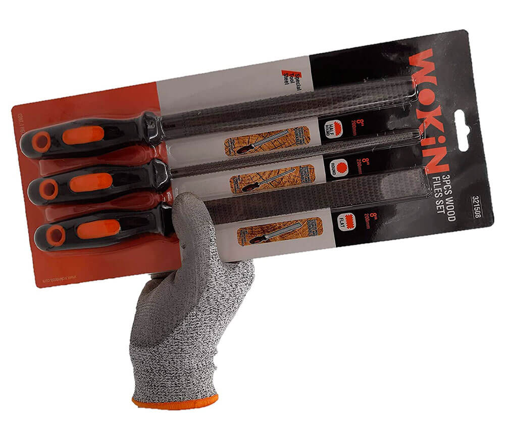 Set 3 pile pe lemn Wokin 321508-2
