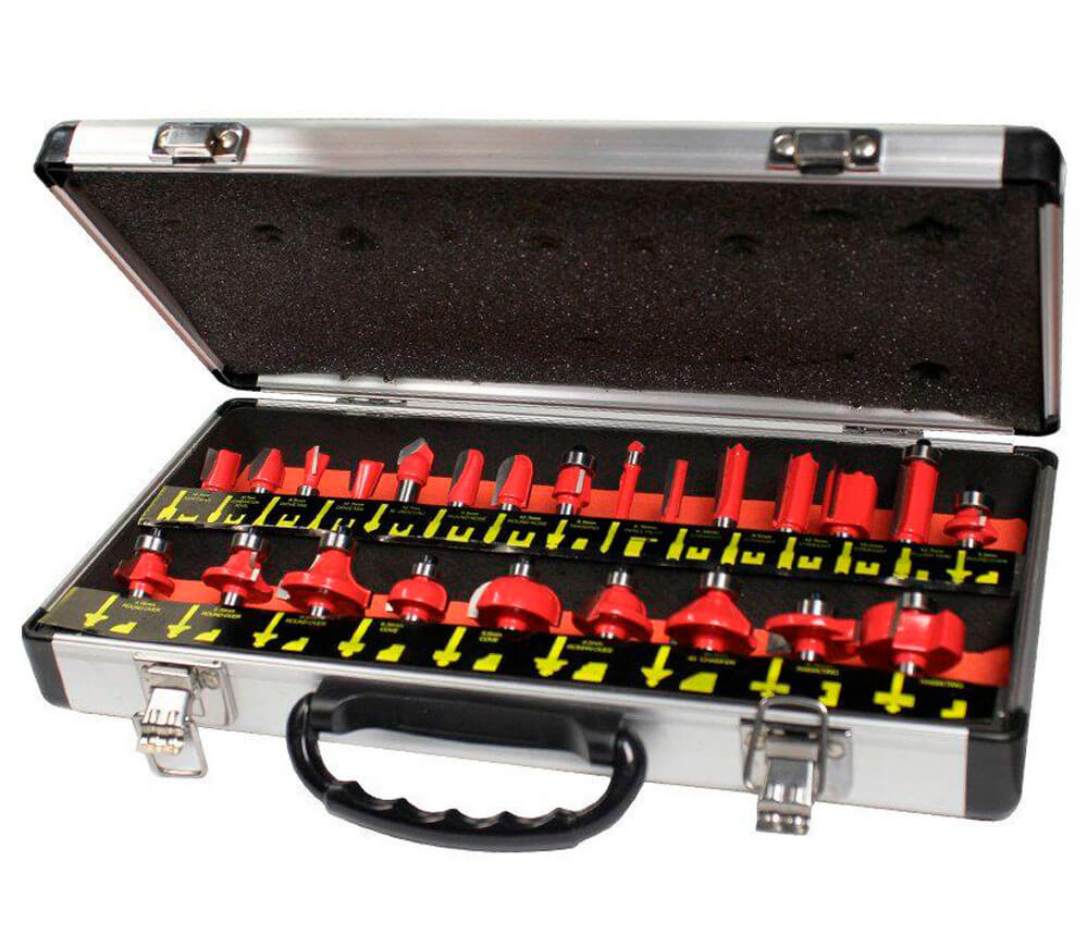 Set 24 freze pe lemn YATO YT6801 Ø8 mm-2
