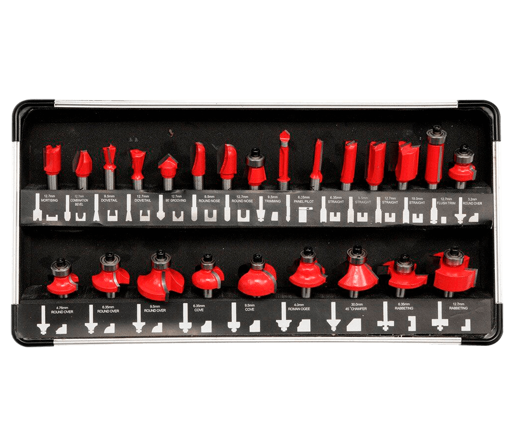 Set 24 freze pe lemn YATO YT6801 Ø8 mm