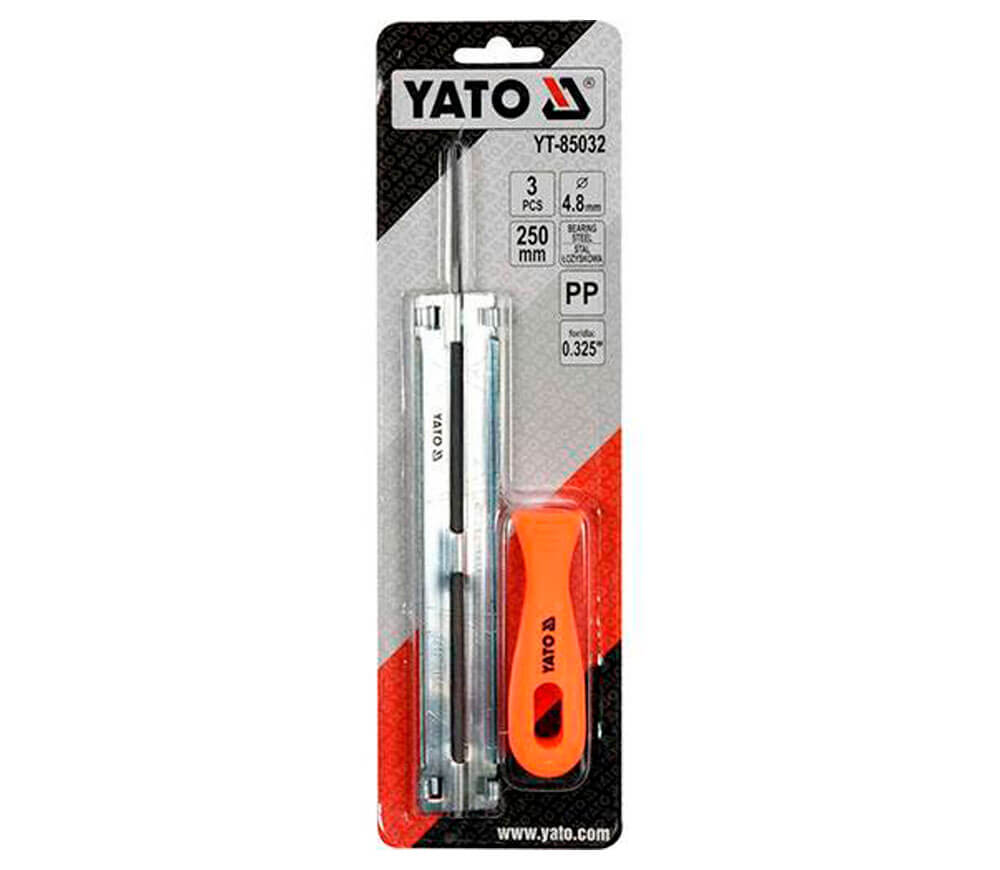 Pilă rotundă pentru lanț YATO YT85032 250x4.8mm-3