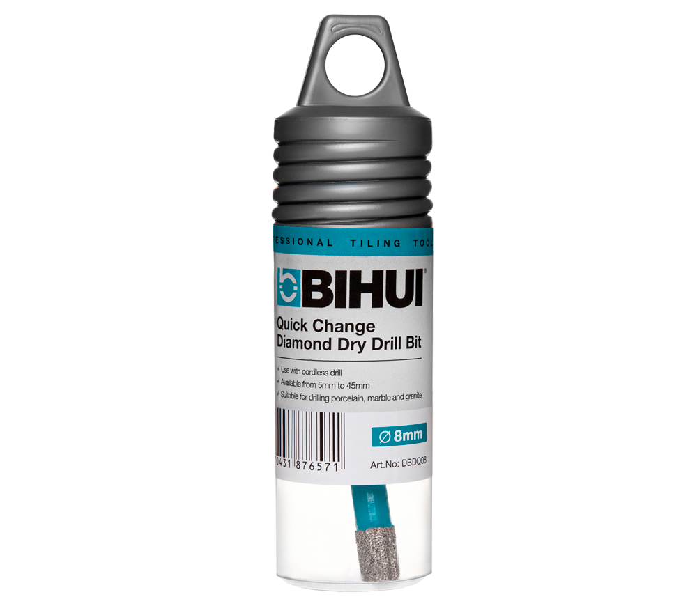 Carota diamantata pentru placi de gresie BIHUI DBDQ08 8mm
