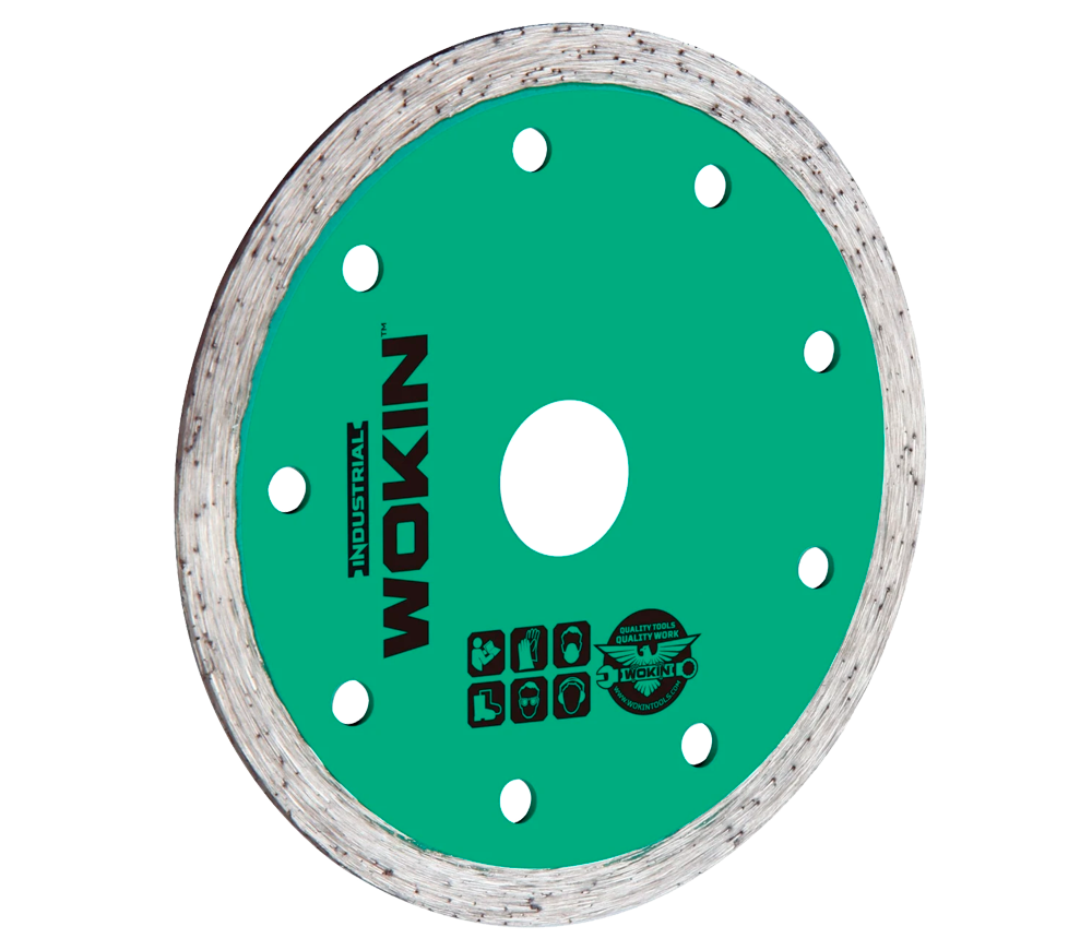 Disc de tăiat cu diamant WOKIN 763212 125mm continuu