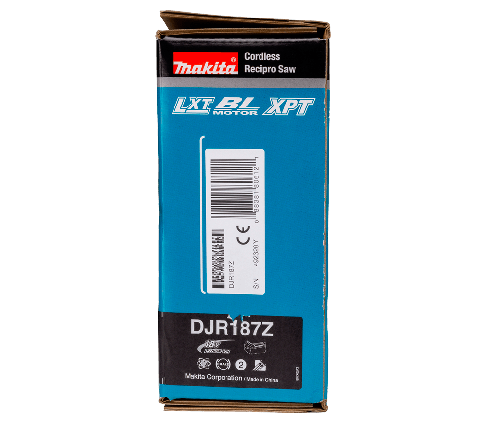 Fierăstrău sabie cu acumulator (fără baterii) MAKITA DJR187Z 18V-2