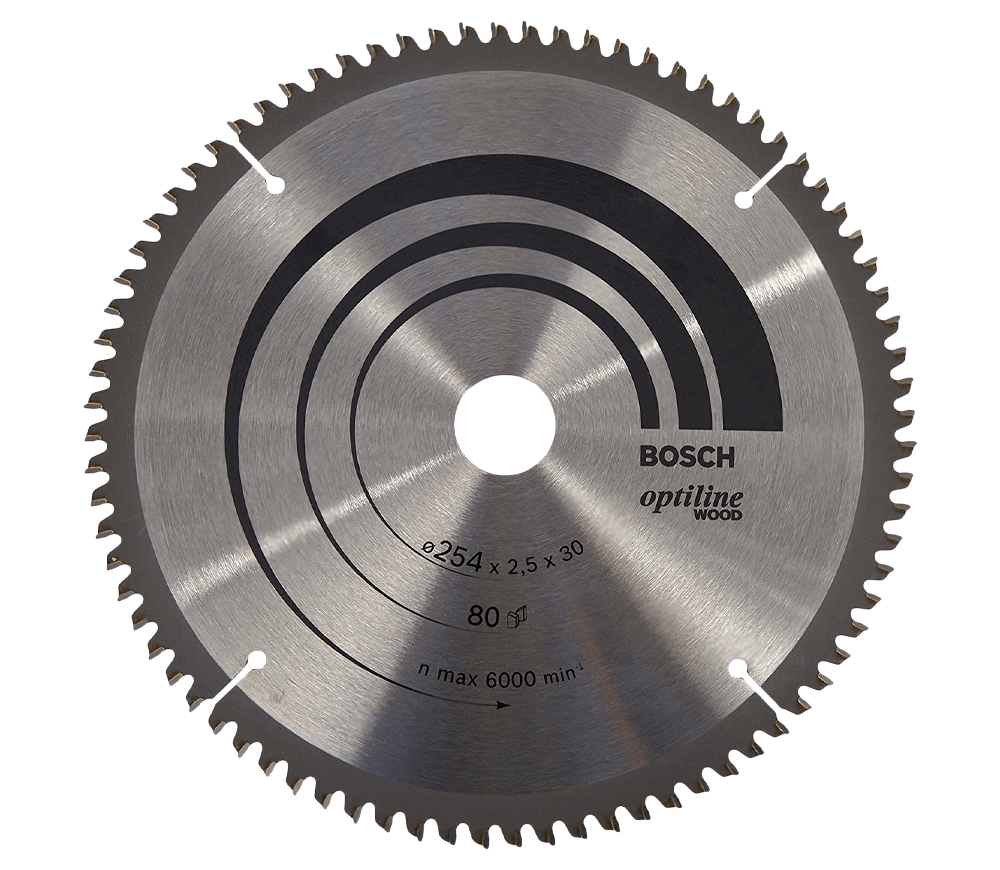 Disc pentru fierastrau electric BOSCH 2608640437 254mm 80T