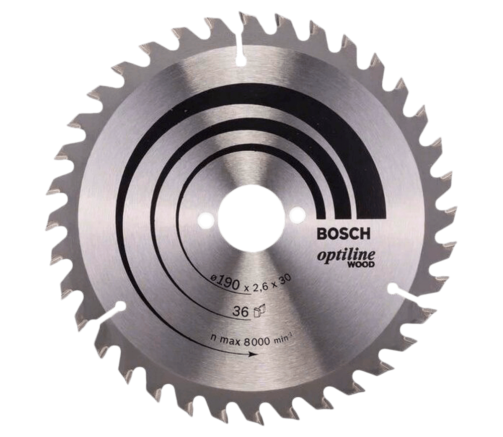 Disc pentru fierastrau electric BOSCH 2608640616 190mm 36T